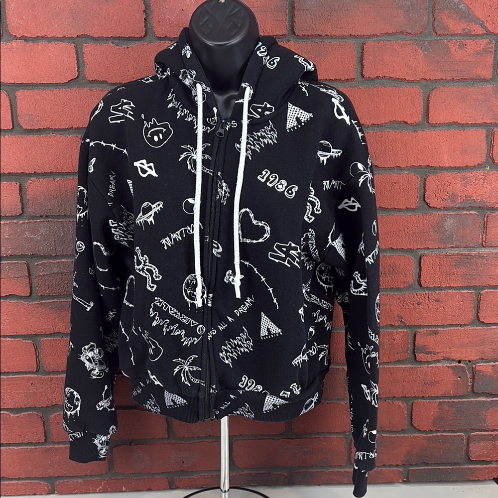 Airwalk Hoodie Womens Small‎ Full Zip